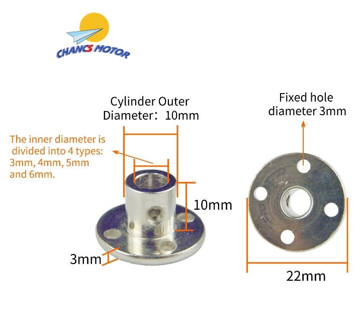 Flange Coupling-10mm-ZHUTU